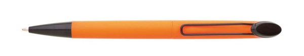 Obrázky: Oranžové kuličkové pero NELA NEO s kovovým klipem, Obrázek 3