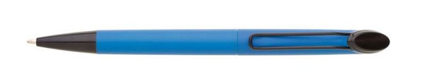 Obrázky: Modré kuličkové pero NELA NEO s kovovým klipem, Obrázek 3