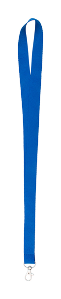 Obrázky: Modrá šňůrka na krk 20x450 s karabinou, Obrázek 3