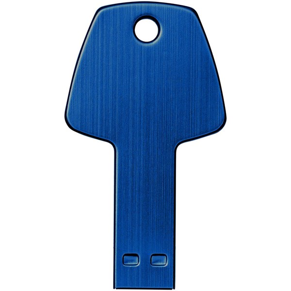 Obrázky: Nám. modrý hliník. USB flash disk 1GB, tvar klíče, Obrázek 2