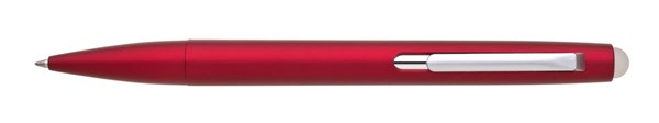 Obrázky: Plastové gumovací kuličkové pero GUM, červené, Obrázek 3