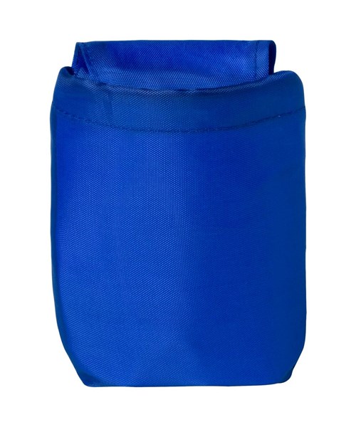 Obrázky: Lehký skládací batoh s průvlakem na sluchátka,modrý, Obrázek 2