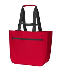 Obrázky: Nákupní taška/košík bez rámu z RPET, červená