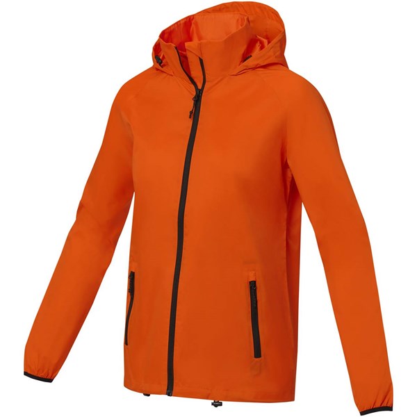 Obrázky: Oranžová lehká dámská bunda Dinlas XXL