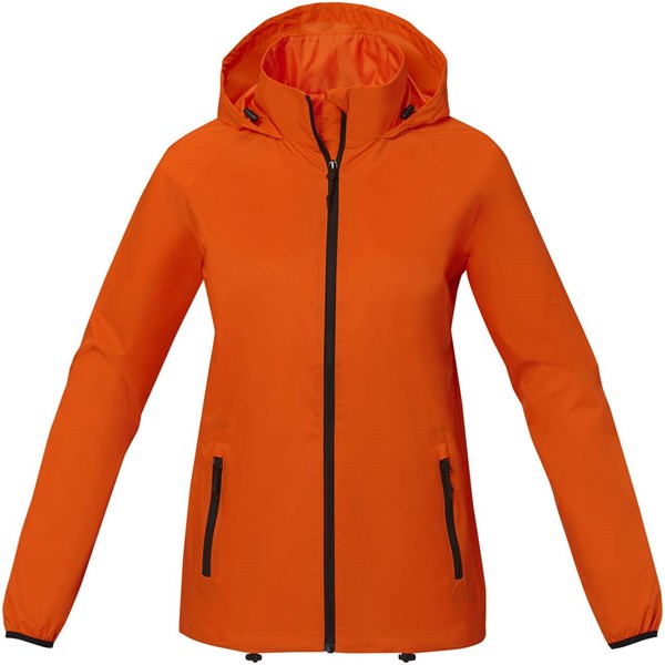 Obrázky: Oranžová lehká dámská bunda Dinlas M, Obrázek 4