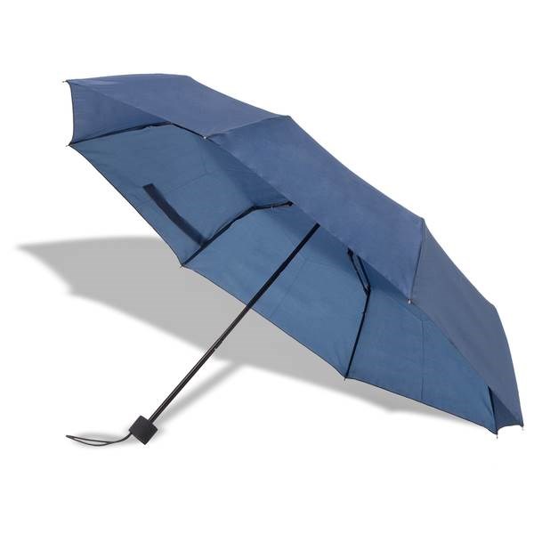 Obrázky: Modrý manuál. větru odolný skládací deštník