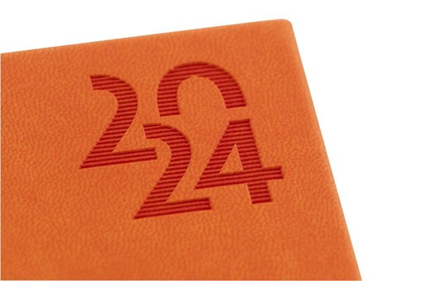 Obrázky: MANAGER 2024, kapesní oranžový diář, Obrázek 4