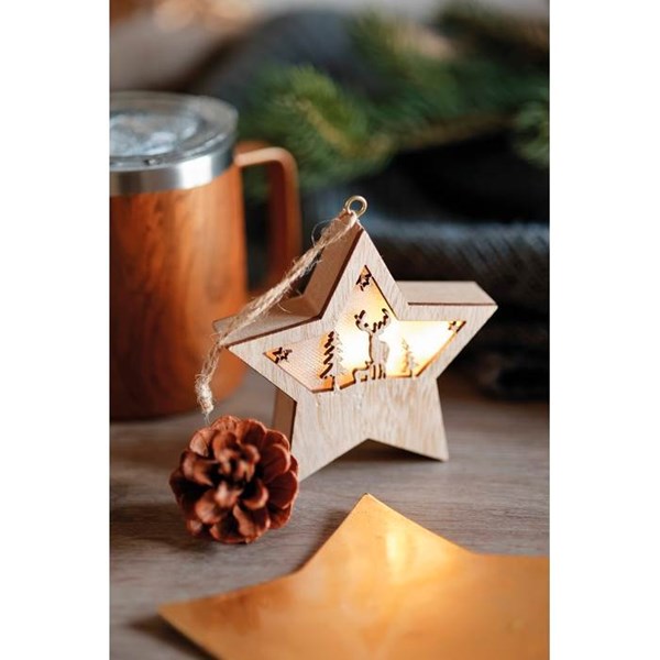 Obrázky: Vánoční hvězda z MDF desky se světlem, Obrázek 8