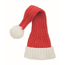 Obrázky: Dlouhá pletená vánoční čepice