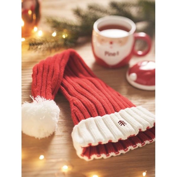 Obrázky: Dlouhá pletená vánoční čepice, Obrázek 6
