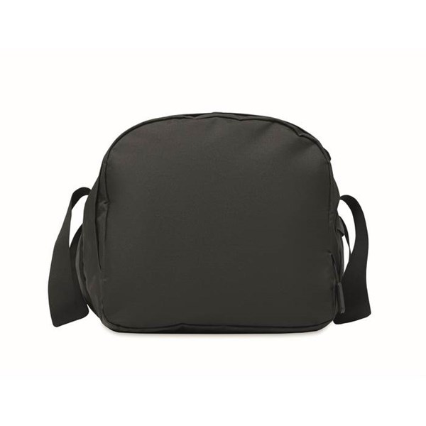 Obrázky: Velká černá sportovní taška z 300D RPET polyesteru, Obrázek 12