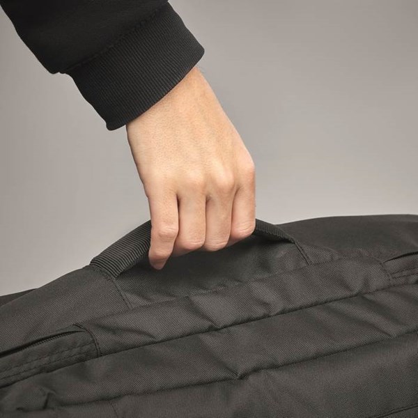 Obrázky: Černý kufr na 2 kolečkách z 600D RPED polyesteru, Obrázek 14