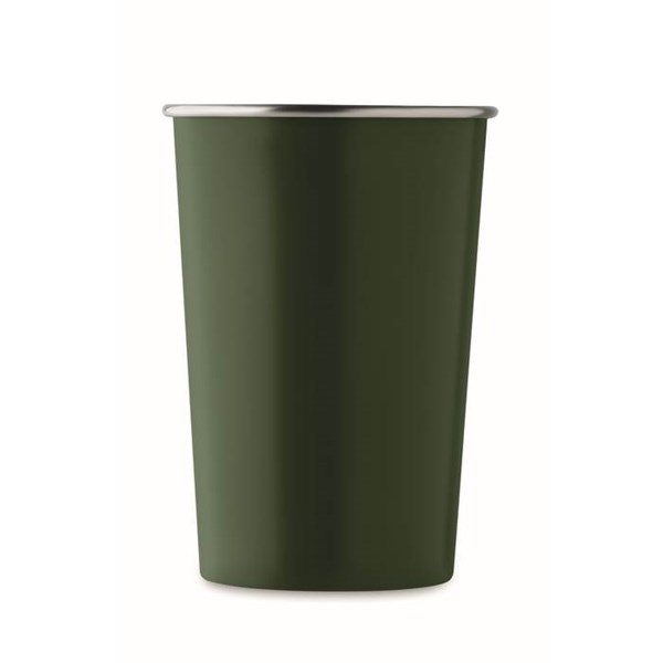 Obrázky: Tmavě zelený hrnek z recyklovaného nerezu 300ml, Obrázek 2
