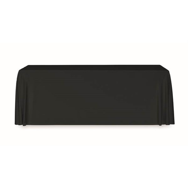 Obrázky: Velký černý ubrus 280x210 cm z polyesteru 180 gr/m², Obrázek 2