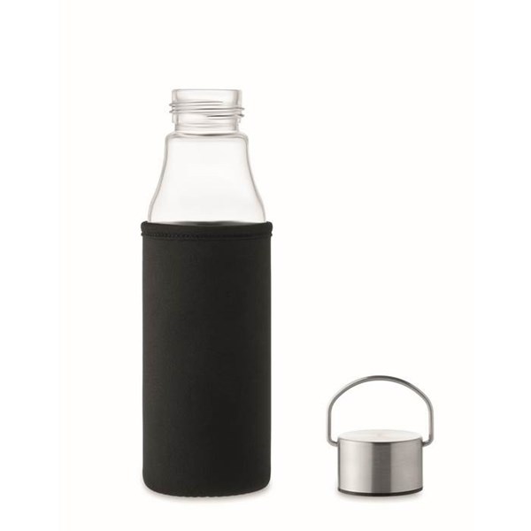 Obrázky: Skleněná láhev 500 ml s nerez. uzávěrem a držadlem, Obrázek 8
