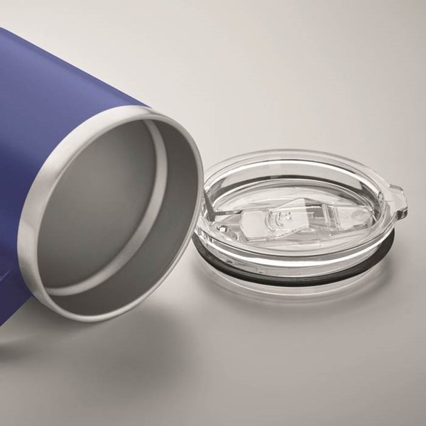 Obrázky: Modrý nerezový termohrnek 300 ml, Obrázek 3