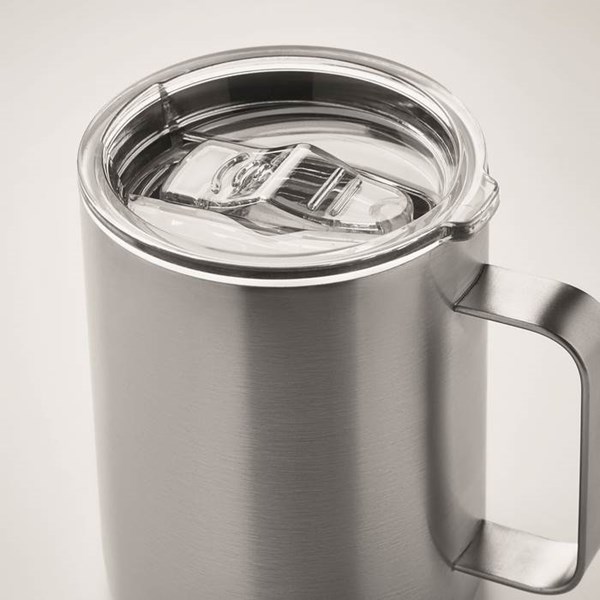 Obrázky: Stříbrný nerezový termohrnek 300 ml, Obrázek 2