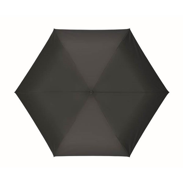 Obrázky: Černý ultralehký 3dílný skládací deštník, Obrázek 6