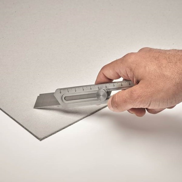 Obrázky: Stříbrný multifunkční výsuvný odlamovací nůž, Obrázek 6