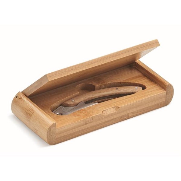 Obrázky: Číšnický nůž v dárkové bambusové krabičce, Obrázek 1