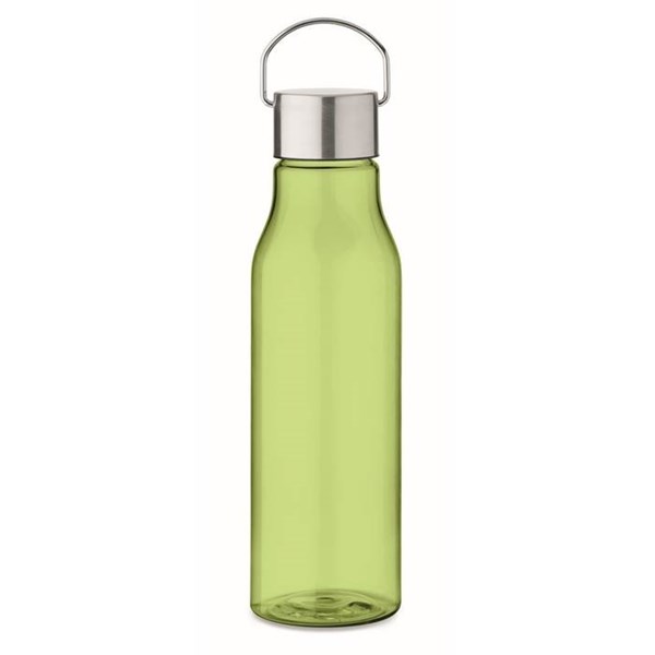 Obrázky: Zelená láhev z RPET 600 ml s nerez. víčkem