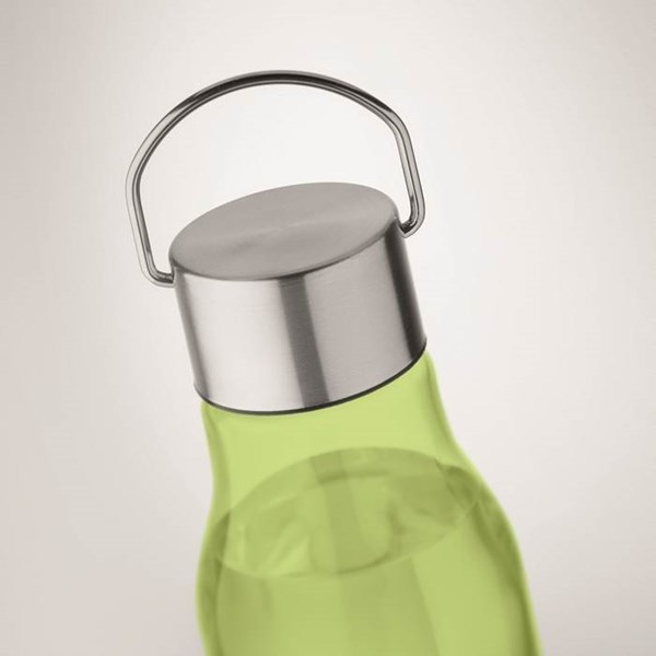 Obrázky: Zelená láhev z RPET 600 ml s nerez. víčkem, Obrázek 6