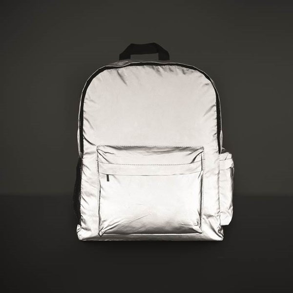 Obrázky: Vysoce reflexní batoh 190T s přihrádkou na notebook, Obrázek 4