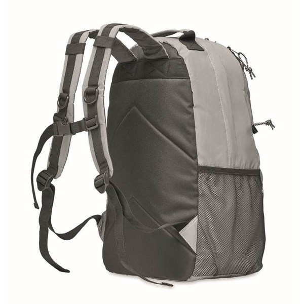Obrázky: Reflexní batoh s kapsou na notebook a šňůrkami, Obrázek 3