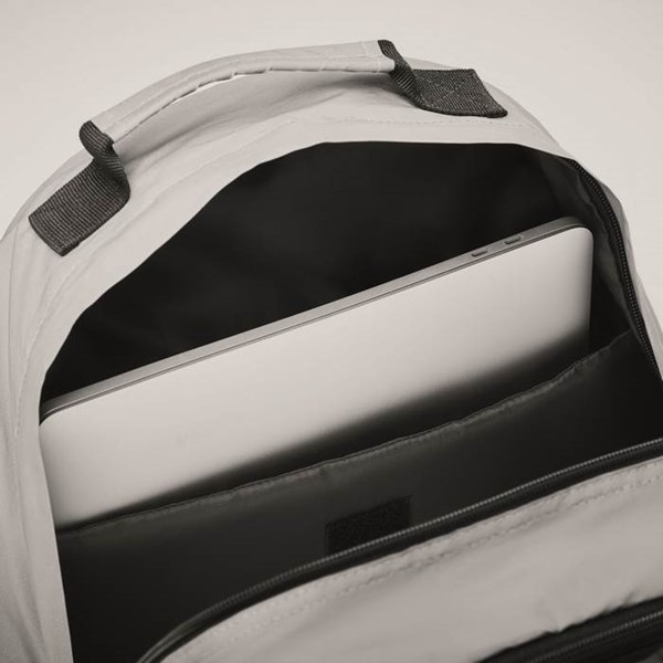 Obrázky: Reflexní batoh s kapsou na notebook a šňůrkami, Obrázek 4