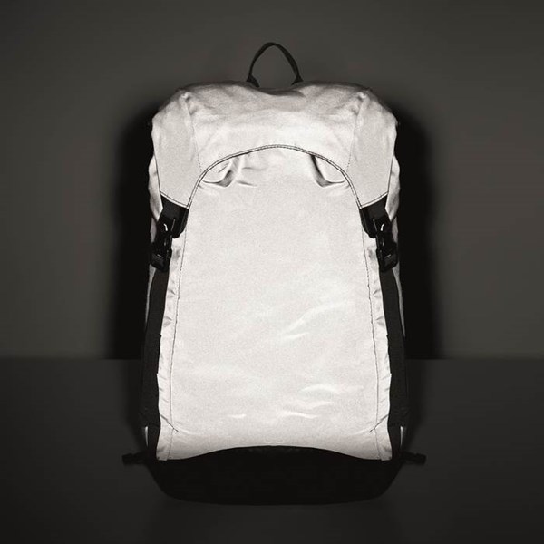 Obrázky: Černý reflexní outdoorový batoh, Obrázek 5