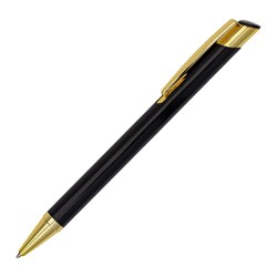 Obrázky: Černo-zlaté hliníkové pero