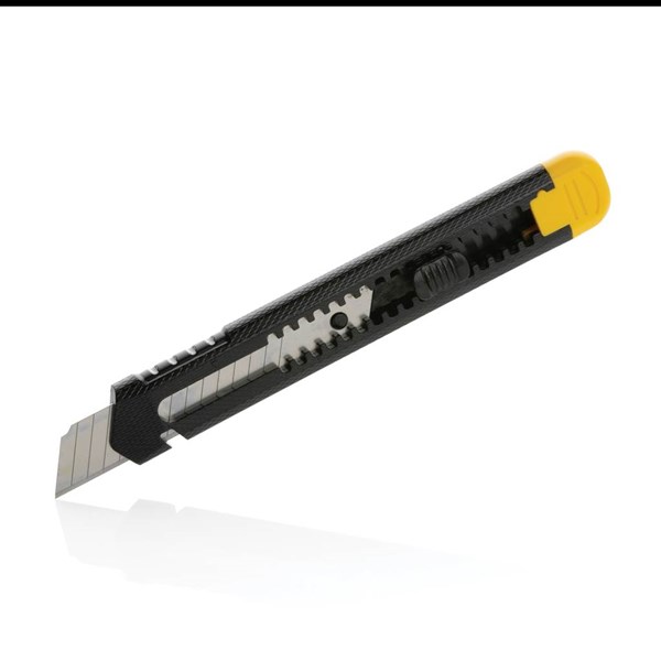 Obrázky: Plnitelný odlamovací nůž z RCS recykl.plastu, žlutý