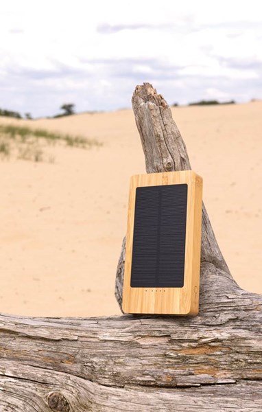 Obrázky: Solární powerbanka Sunwick 10 000 mAh z bambusu, Obrázek 8