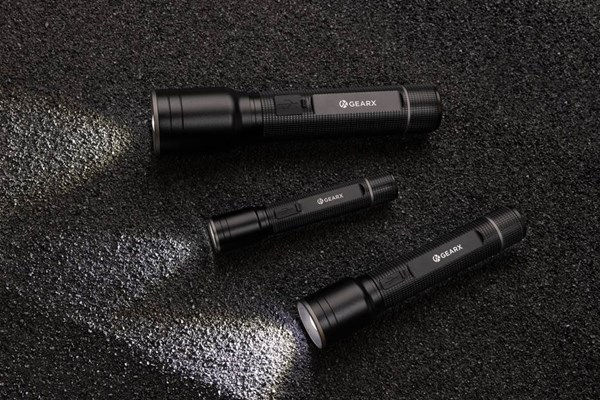 Obrázky: Velká USB svítilna Gear X z RCS recykl. hliníku, Obrázek 13