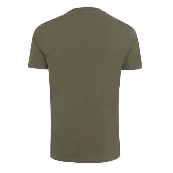 Obrázky: Unisex tričko Bryce, rec.bavlna, khaki L, Obrázek 2