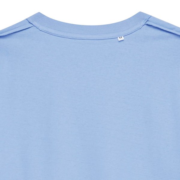 Obrázky: Unisex tričko Bryce, rec.bavlna, nebesky modré M, Obrázek 3
