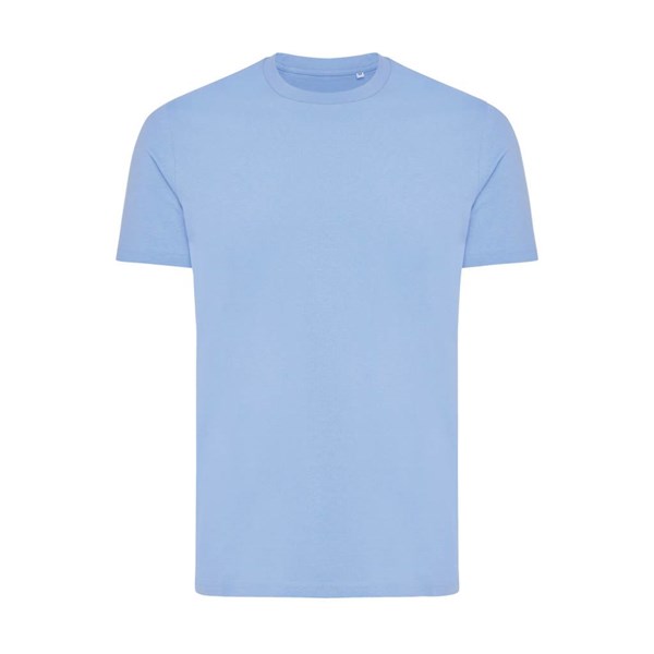 Obrázky: Unisex tričko Bryce, rec.bavlna, nebesky modré XL, Obrázek 5