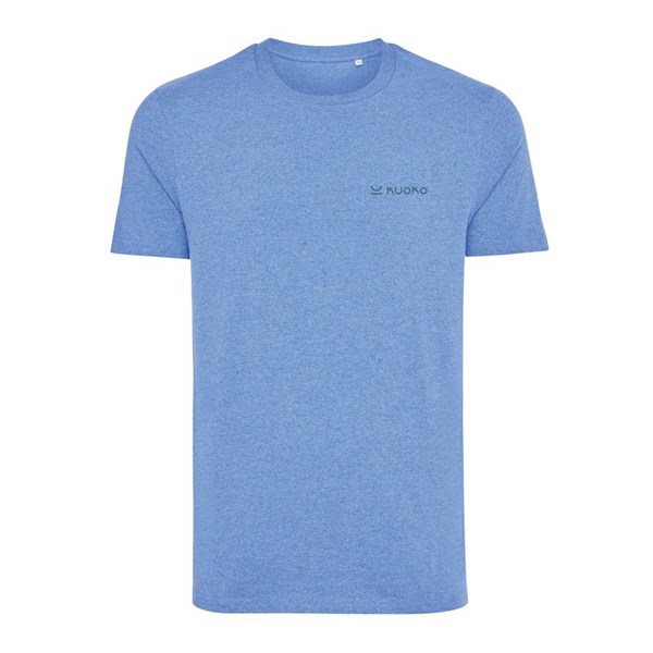Obrázky: Unisex tričko Manuel, rec.bavlna, světle modré XXXL, Obrázek 4