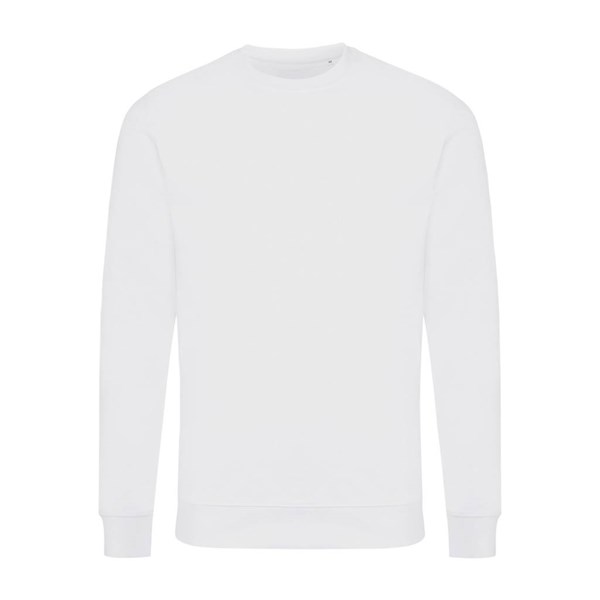 Obrázky: Unisex mikina Zion 340 z rec. bavlny, bílá S, Obrázek 6