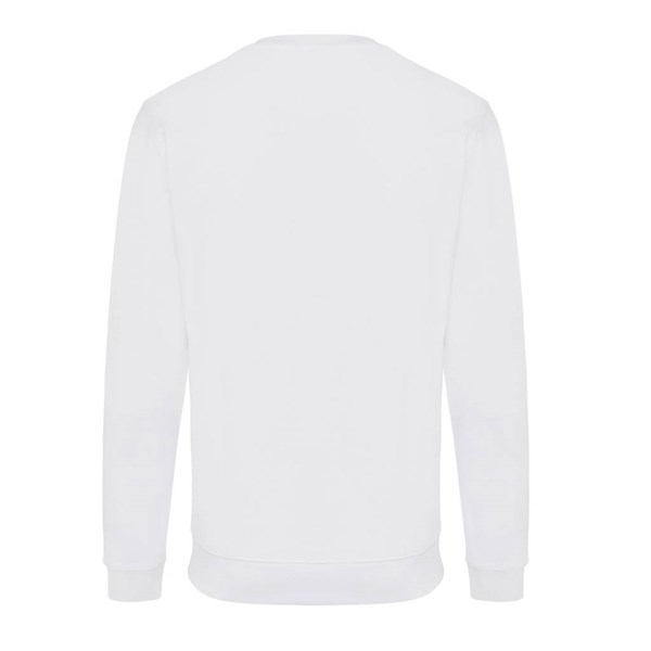 Obrázky: Unisex mikina Zion 340 z rec. bavlny, bílá XL, Obrázek 2