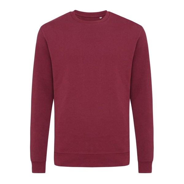 Obrázky: Unisex mikina Zion 340 z rec. bavlny, vínová XXXL