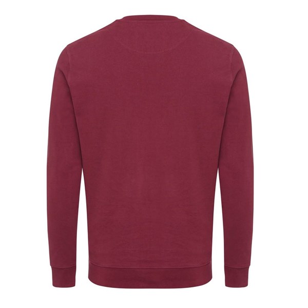 Obrázky: Unisex mikina Zion 340 z rec. bavlny, vínová XXXL, Obrázek 2