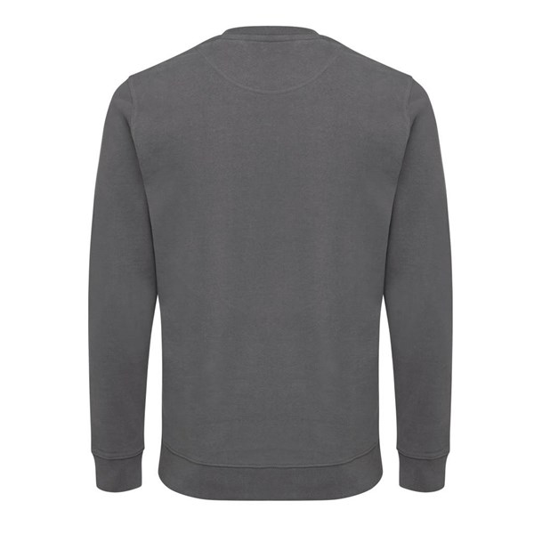 Obrázky: Unisex mikina Zion 340 z rec. bavlny, antracit XL, Obrázek 2