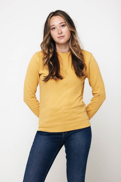 Obrázky: Unisex mikina Zion 340 z rec. bavlny, okr.žlutá L, Obrázek 12