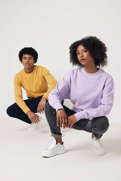 Obrázky: Unisex mikina Zion 340 z rec. bavlny, okr.žlutá L, Obrázek 19