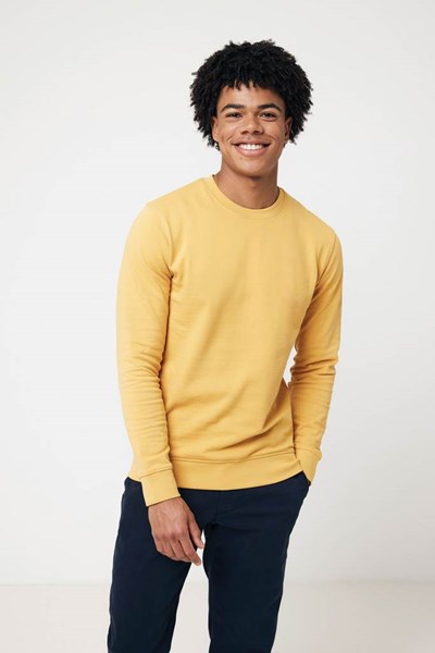 Obrázky: Unisex mikina Zion 340 z rec. bavlny, okr.žlutá XL, Obrázek 8