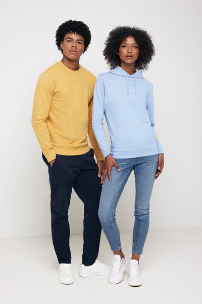 Obrázky: Unisex mikina Zion 340 z rec. bavlny, okr.žlutá XL, Obrázek 14
