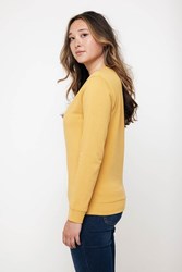 Obrázky: Unisex mikina Zion 340 z rec. bavlny, okr.žlutá XS