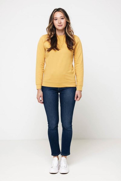 Obrázky: Unisex mikina Zion 340 z rec. bavlny, okr.žlutá XXXL, Obrázek 11