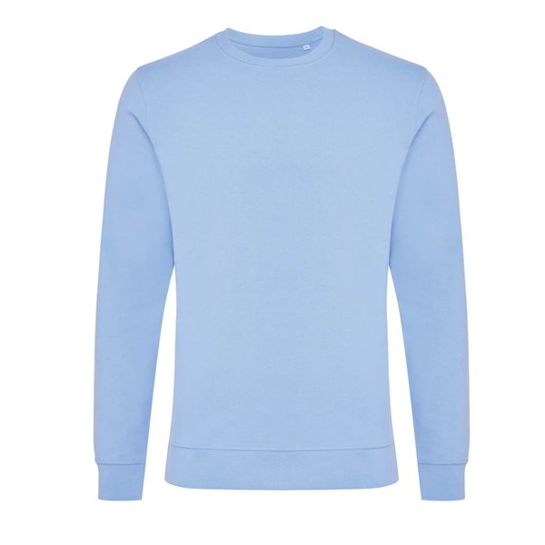 Obrázky: Unisex mikina Zion 340 z rec. bavlny, neb.modrá XL